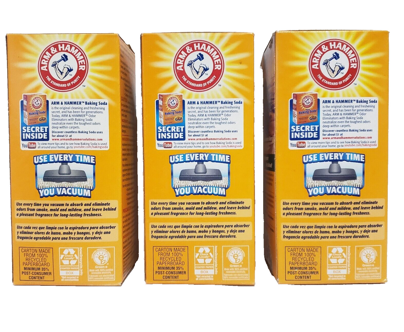 ARM & HAMMER FRESH SCENTSATIONS CARPET ODOR ELIMINATOR ISLAND MIST LOT of 3 NEW
