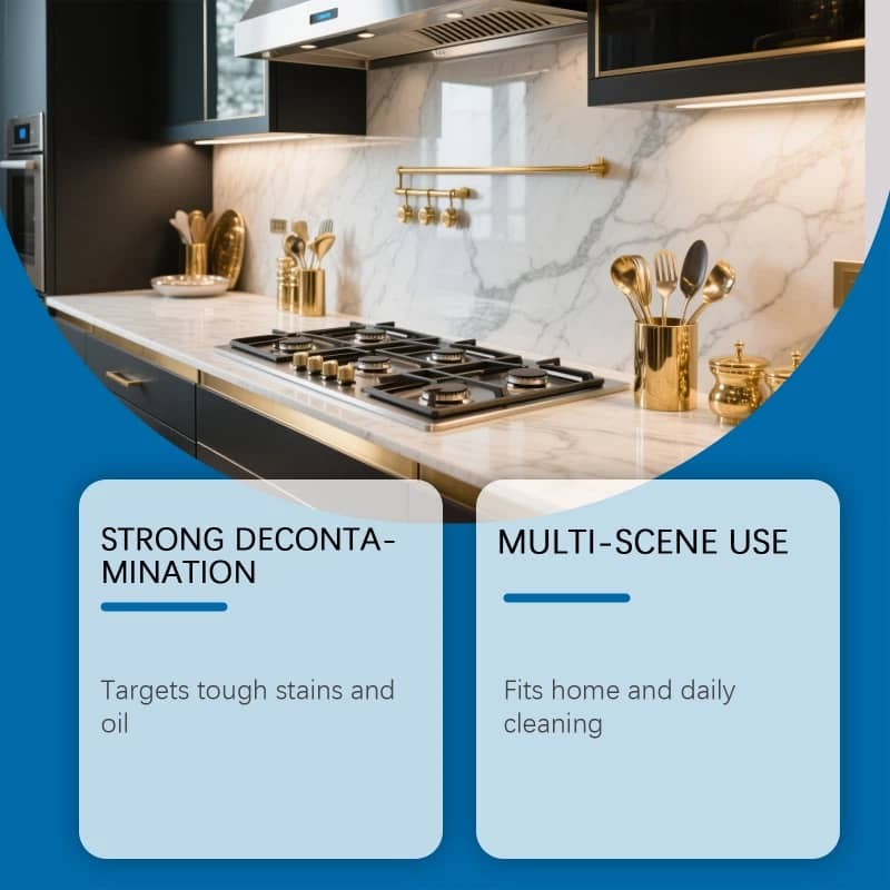 Multifunctional Kitchen Degreasing Agent Oil Stainless Steel Stove Sink Cleaning