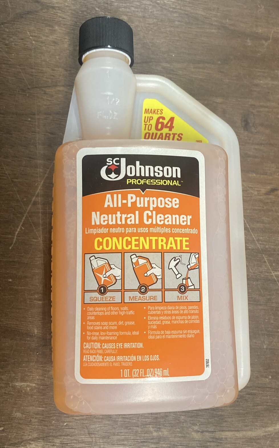 SC JOHNSON PROFESSIONAL ALL-PURPOSE NEUTRAL CLEANER 32 Oz.