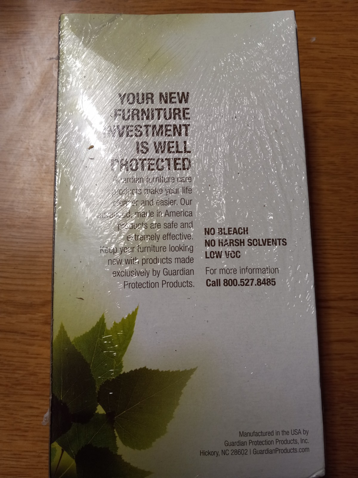 Guardian Protection Fabric Rug Leather Furniture Care Kit NEW SEALED