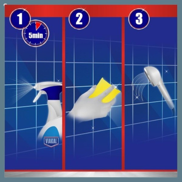 Viakal Limescale Spray 500ml new free shipping