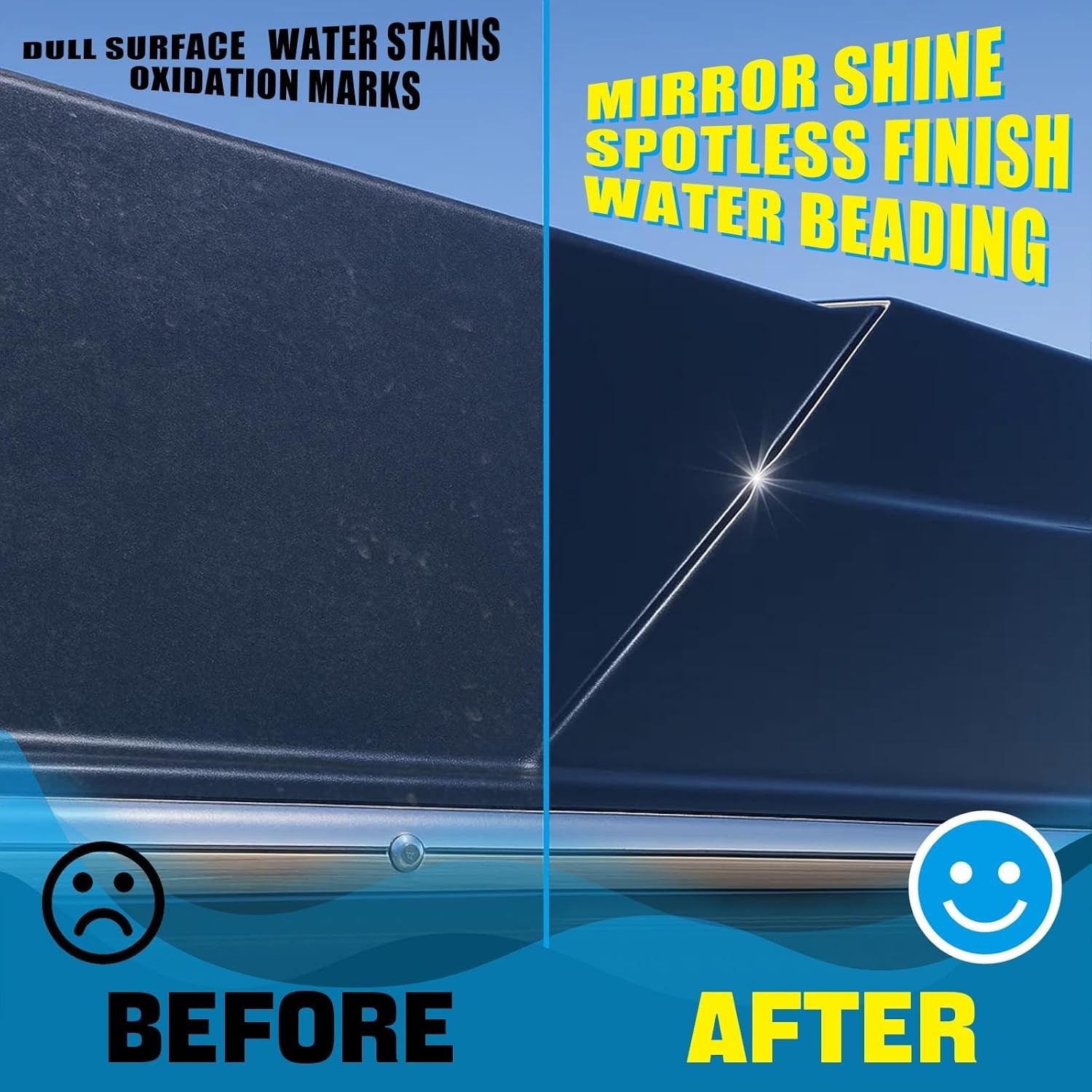 Marine Ceramic Coating For Boats – Rv Wax With Uv Protection For Fiberglass | Uv