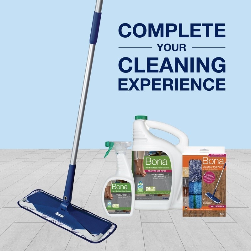 Hard-Surface Floor Cleaner Streak-Free Biodegradable Multi-Surface Cleaner 22oz