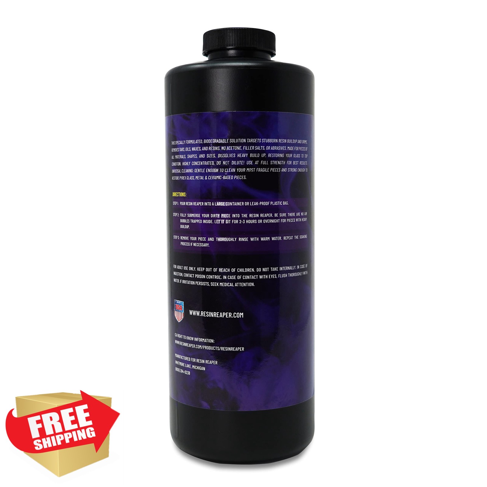 Lifestyle Basics Resin Reaper Glass Cleaner, 32 oz
