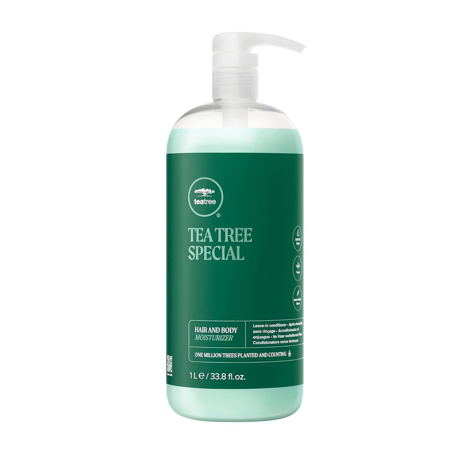 Tea Tree Hair and Body Moisturizer Leave-In Conditioner, Body Lotion, After-Sh