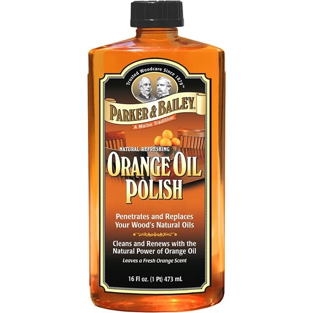 (2-Pack) PARKER & BAILEY ORANGE OIL POLISH Furnitures Woods