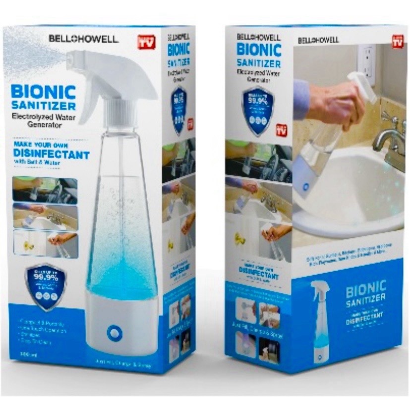 Bell & Howell Bionic – Salt Water Spray Bottle – As Seen On TV! NEW
