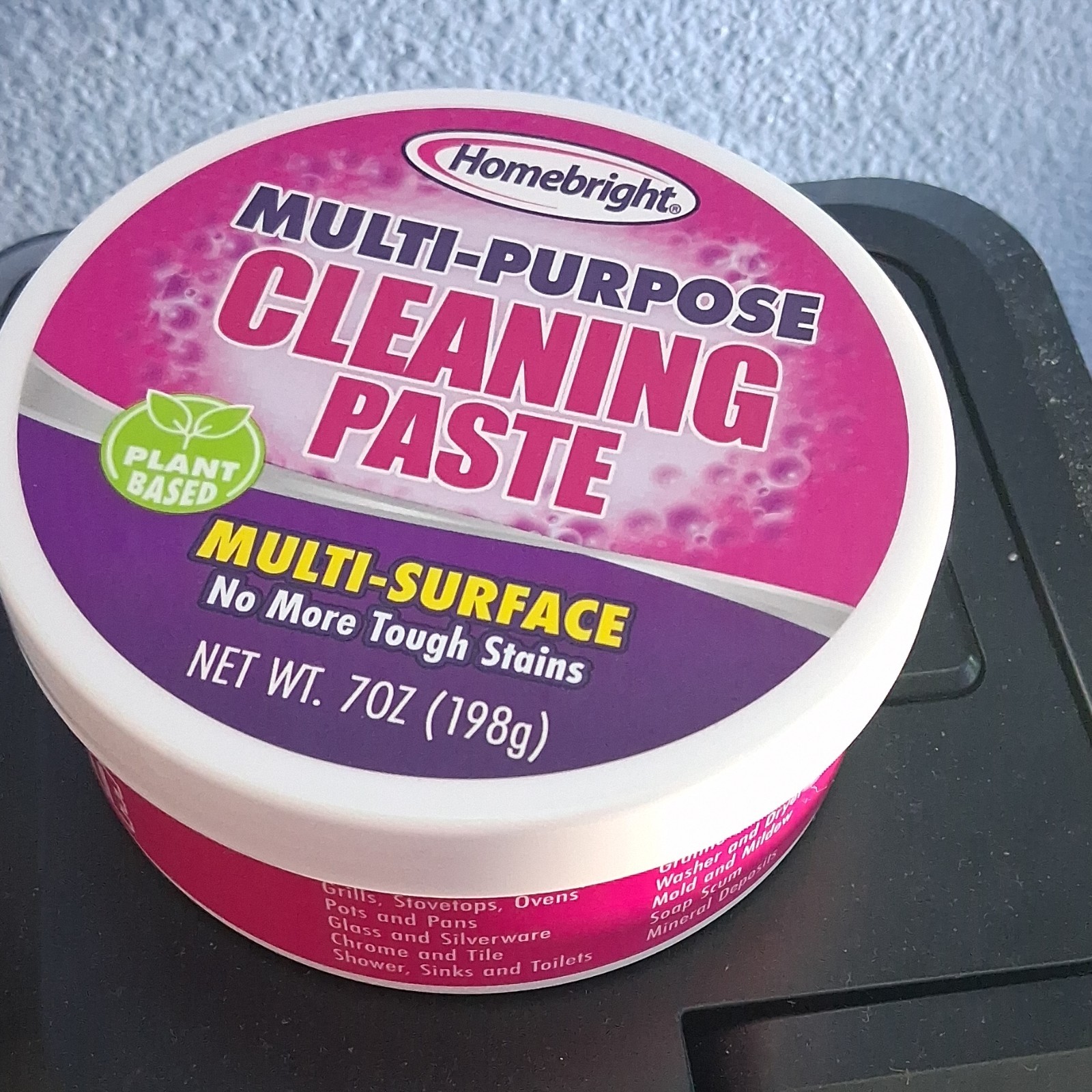 Homebright Multi-Purpose Cleaning Paste Plant-Based Multi-Surface 7 oz (198g)