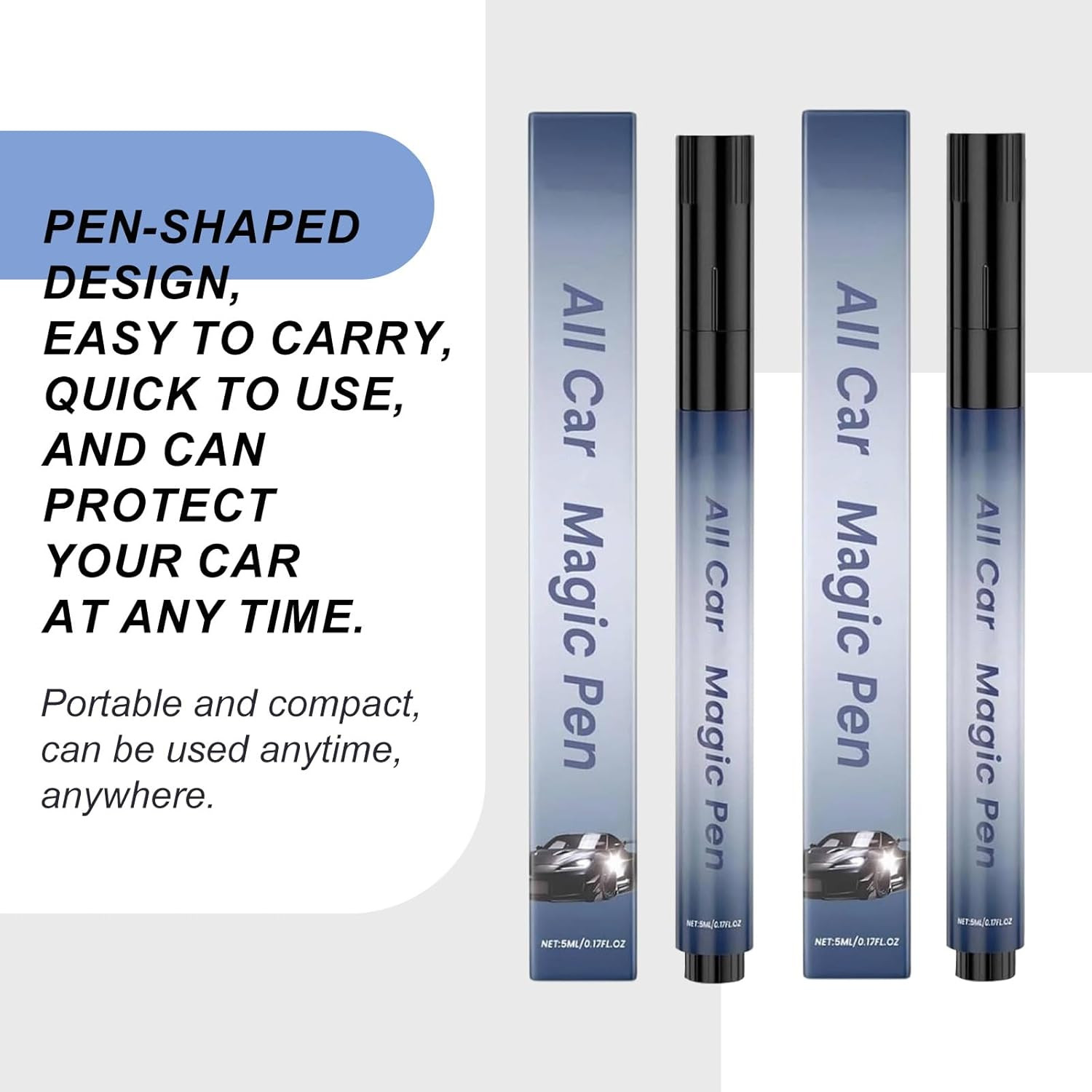 All Car Magic Pen, Magic Car Scratch Removal Pen, Lasting Car Scratch Remover, Q