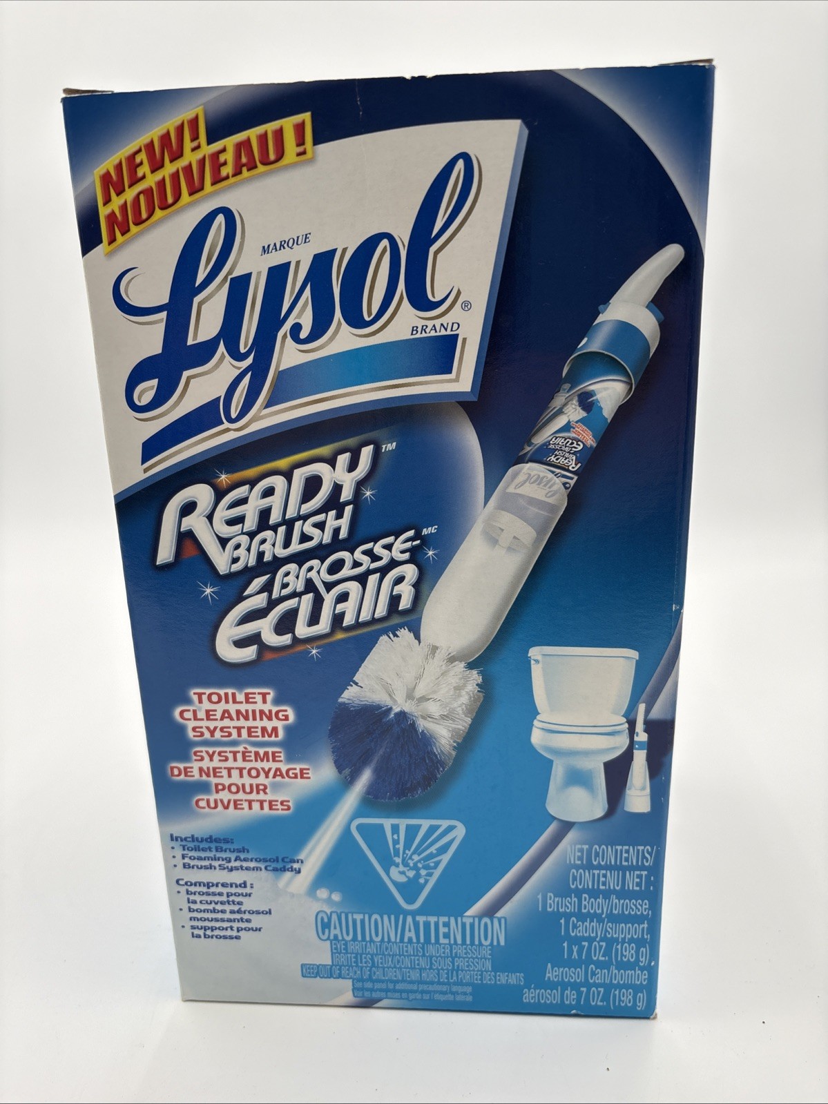 NEW Box LYSOL Ready Brush Refill Toilet Bowl Cleaning System Bathroom Cleaner