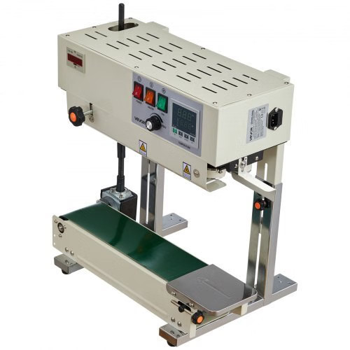 Continuous Bag Band Sealing Machine, 0.24-0.47 in Seal Width, Vertical Band Seal