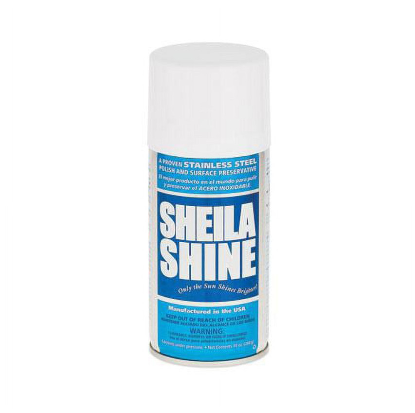 Sheila Shine Stainless Steel Polish- Aerosol Can- 10Oz.- BAM