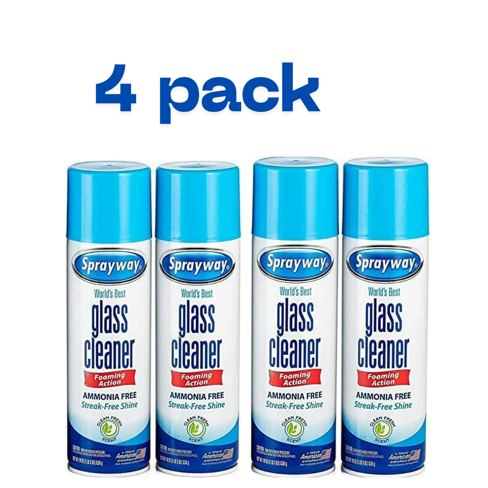 Sprayway SW050CLUB Glass Cleaner – 4 Pack