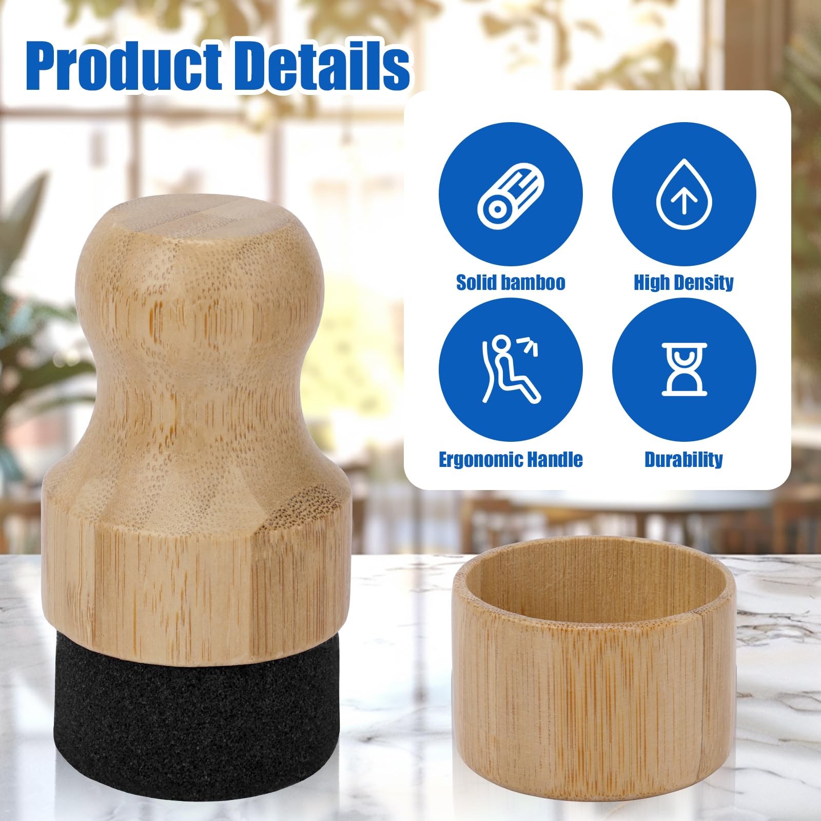 Cutting Board Oil Wax Applicator, Round Wood Mineral Oil Wax Applicator with …