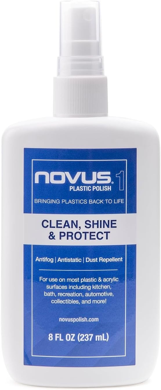 Plastic Clean & Shine 8oz Bottle