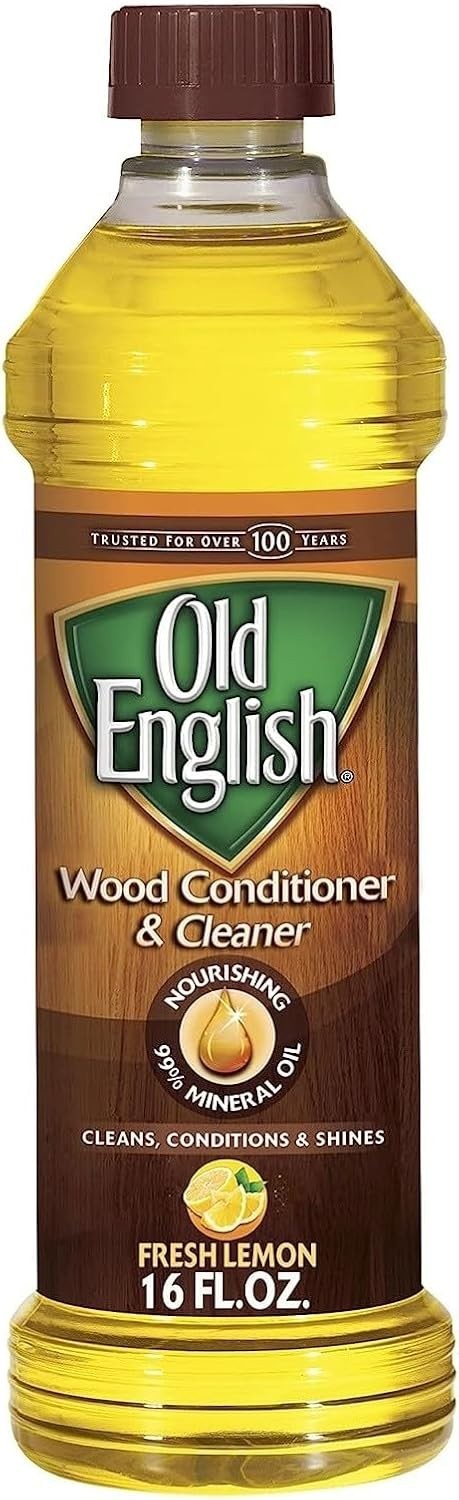 Old English Conditioner and Cleaner Lemon Wood Furniture Polish 16 Fl Oz