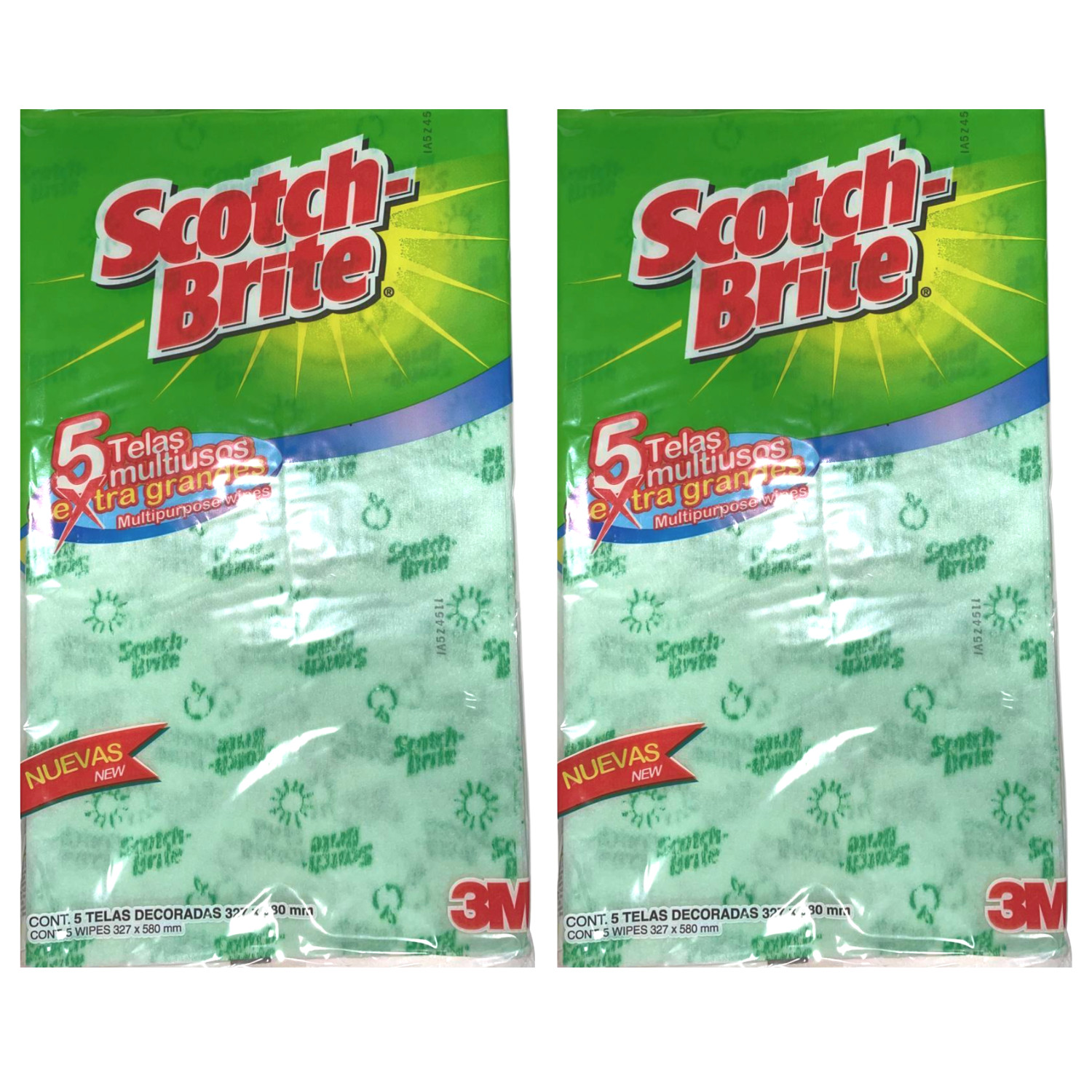 Scotch-Brite Multipurpose 10 Extra Big 2-Pack of 5 Each