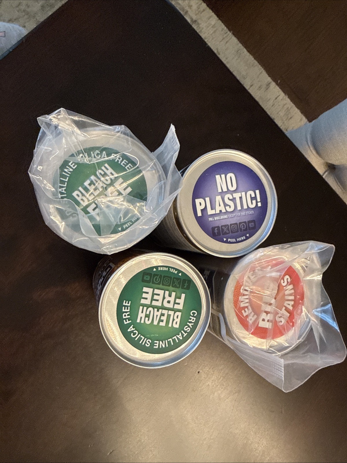 Lot of 4: Bar Keepers Friend Cleanser 15 oz / 425 g