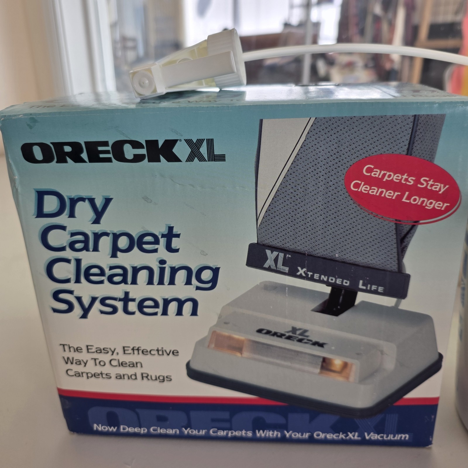 Oreck Dry Carpet Shampoo Cleaning System Pre-Spray, Powder, Brush New In Box