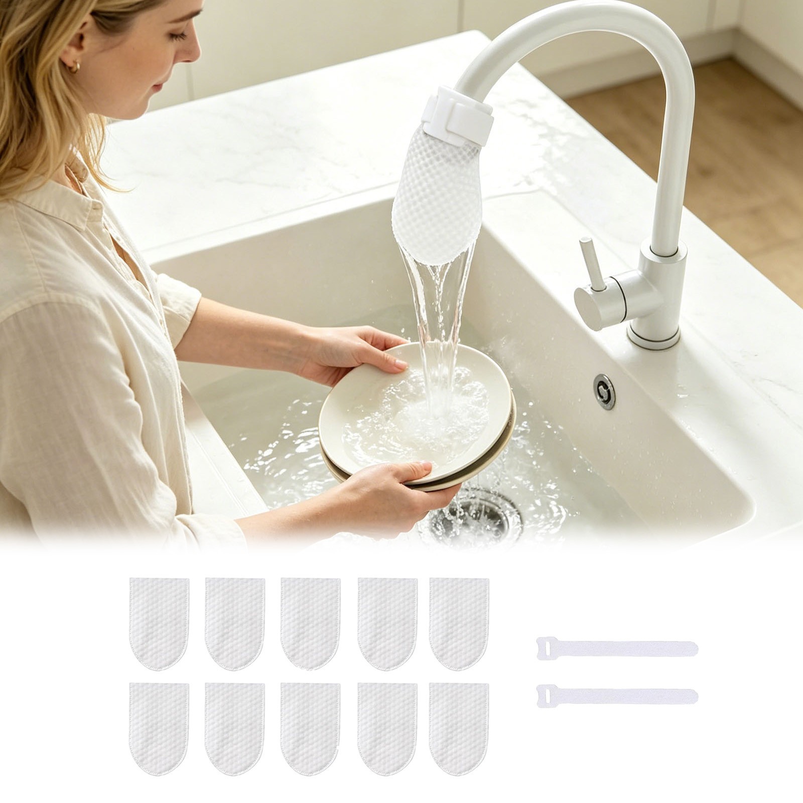 10PCS Faucet Faucet The For Cold And Hot Water Faucets All The Scale Sand And