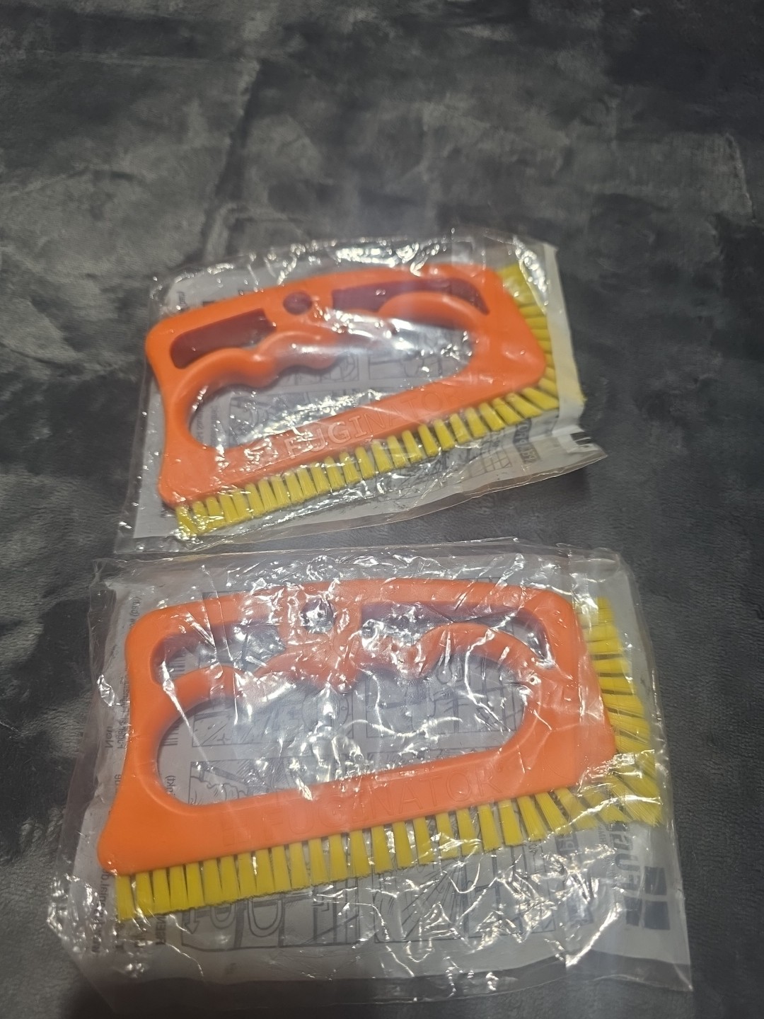 (2) Fuginator Made In Germany Grout Brush Easy Cleaning In Kitchen And Bathroom