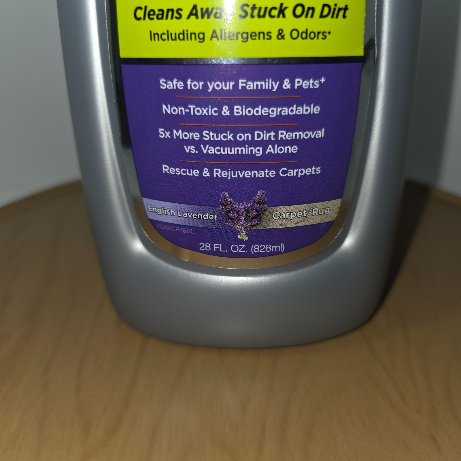 Shark Low Moisture No Rinse Carpet Shampoo English Lavender 28 fl oz Sealed