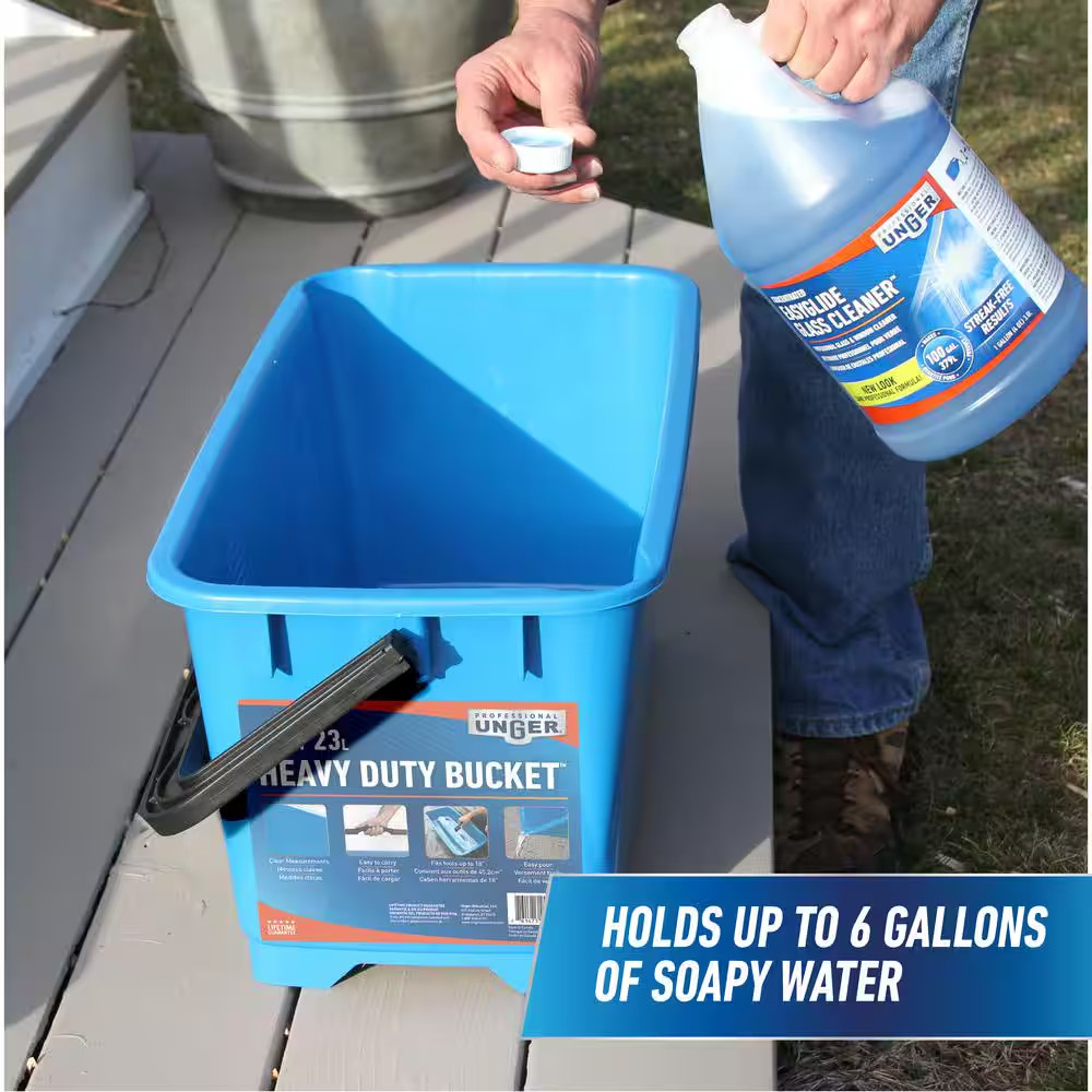Total Pro Kit W/14 In. Scrubber, 12 In. Squeegee and 6 Ft. Telescoping Connect &