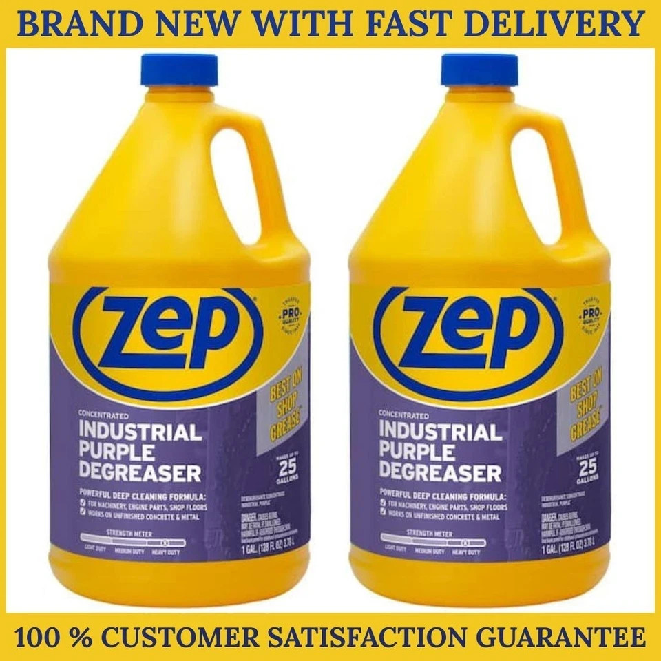 Zep Industrial Purple Cleaner Degreaser Concentrate