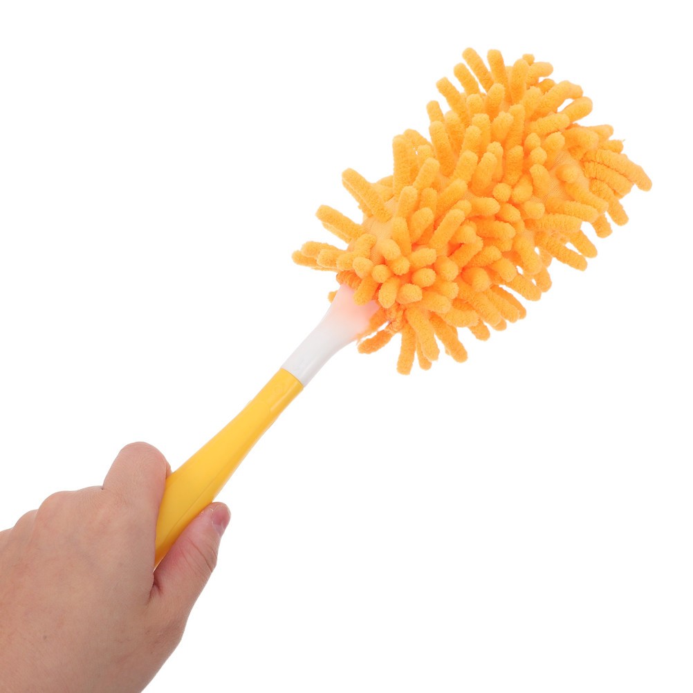 1Set Reusable Chenille Dusting Brush for Car Interior Home Walls and Fan Blades
