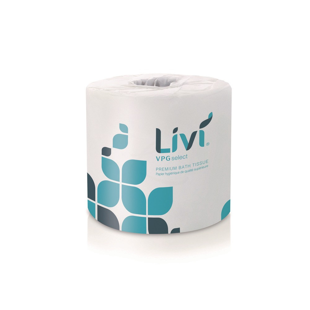 Livi VPG Select 21545 2-Ply Bath Tissue – White (80 Rolls/Carton) New