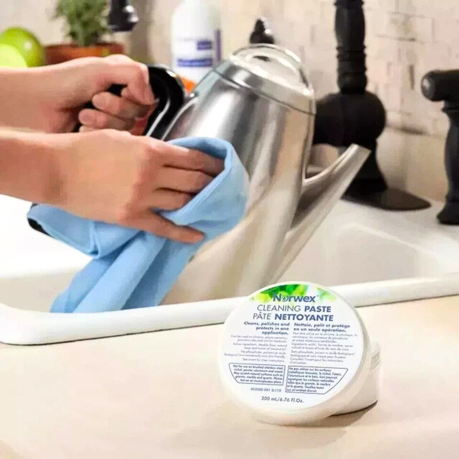 Norwex Cleaning Paste 74ml 2.50 Fl.Oz Stain Removal, Cleans Dirt & Polish