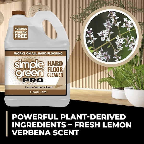 Simple Green 0510100405128 Floor Cleaner, 1 Gal, Jug, Citrus