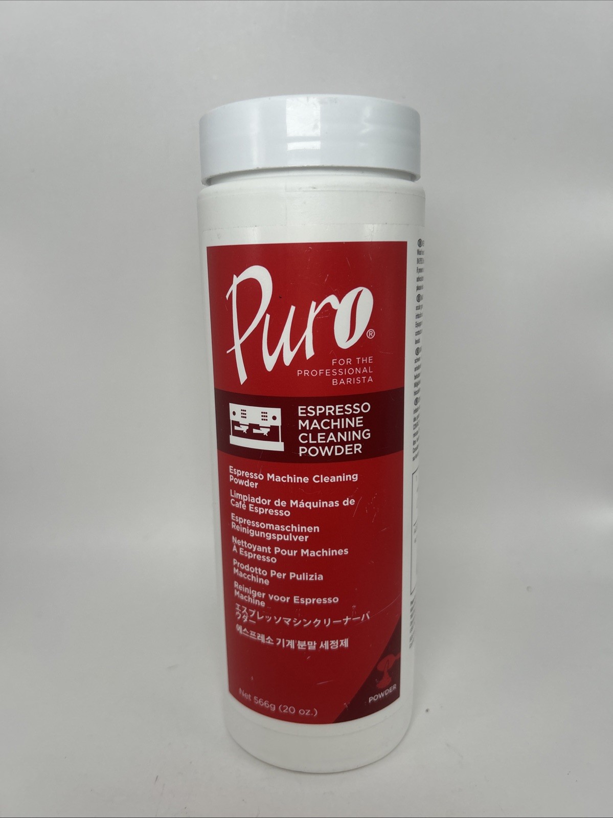 Puro Caff – 20 Ounce – Espresso Machine Cleaner Cleaning Powder