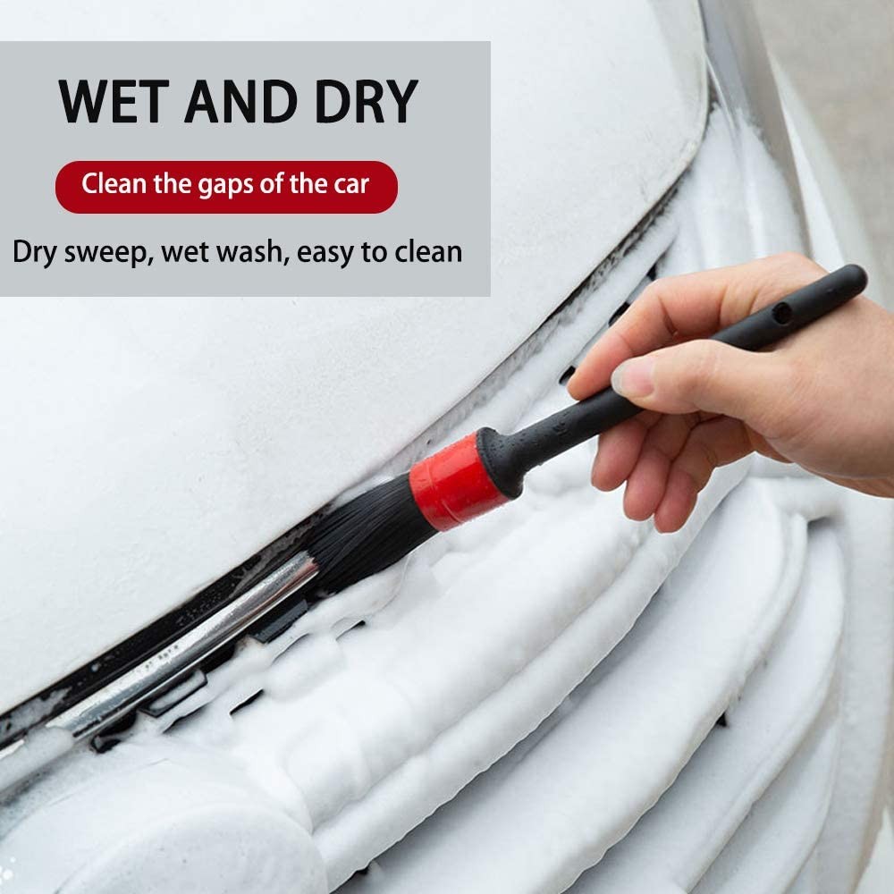 10 PCS Car Auto Detailing Brush Set, Interior, Exterior, Wheels, Engine, Vents