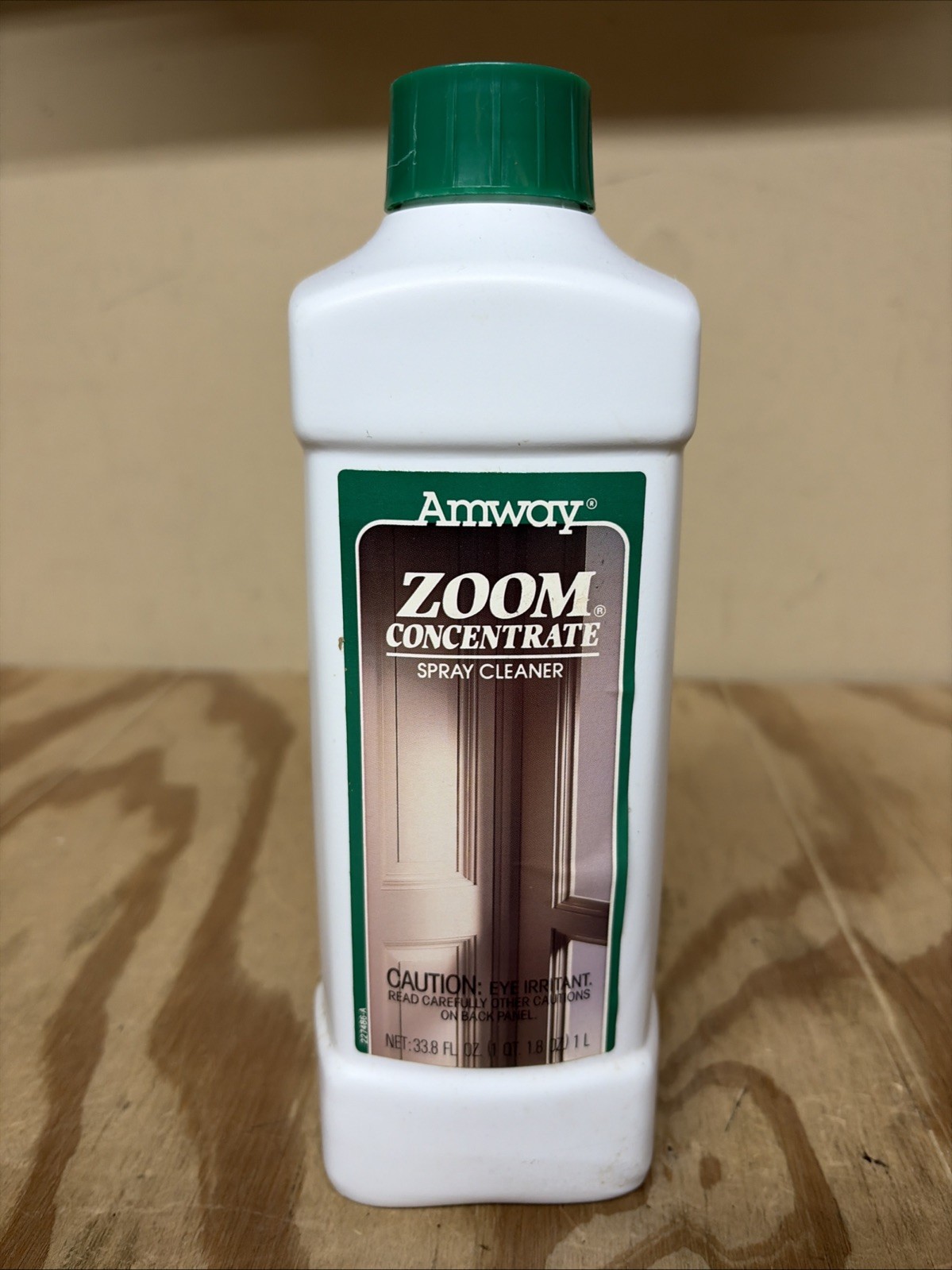 NOS 1993 Amway Zoom Spray Cleaner Concentrate 33.8 Fl Oz (1 Liter) Bottle NOS