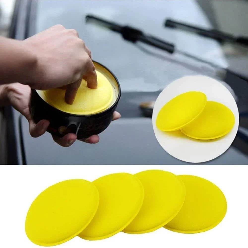 Foam Car Wax Applicator Pad Foam Applicator Pads Detailing round 4 Inch Polishin