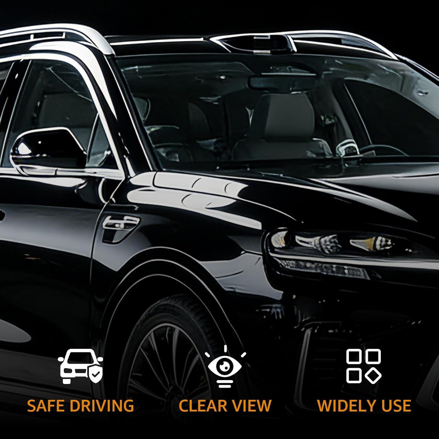 Automotive Oil Film Cleaning Brush Glass Oil Film Remover Car Windshields Helps