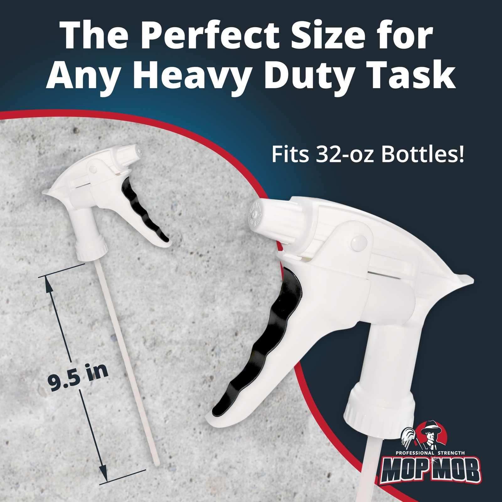 Leak Proof, High Capacity Spray Heads ONLY 3 Pack. Fits 32 Oz Bottles (NOT In…