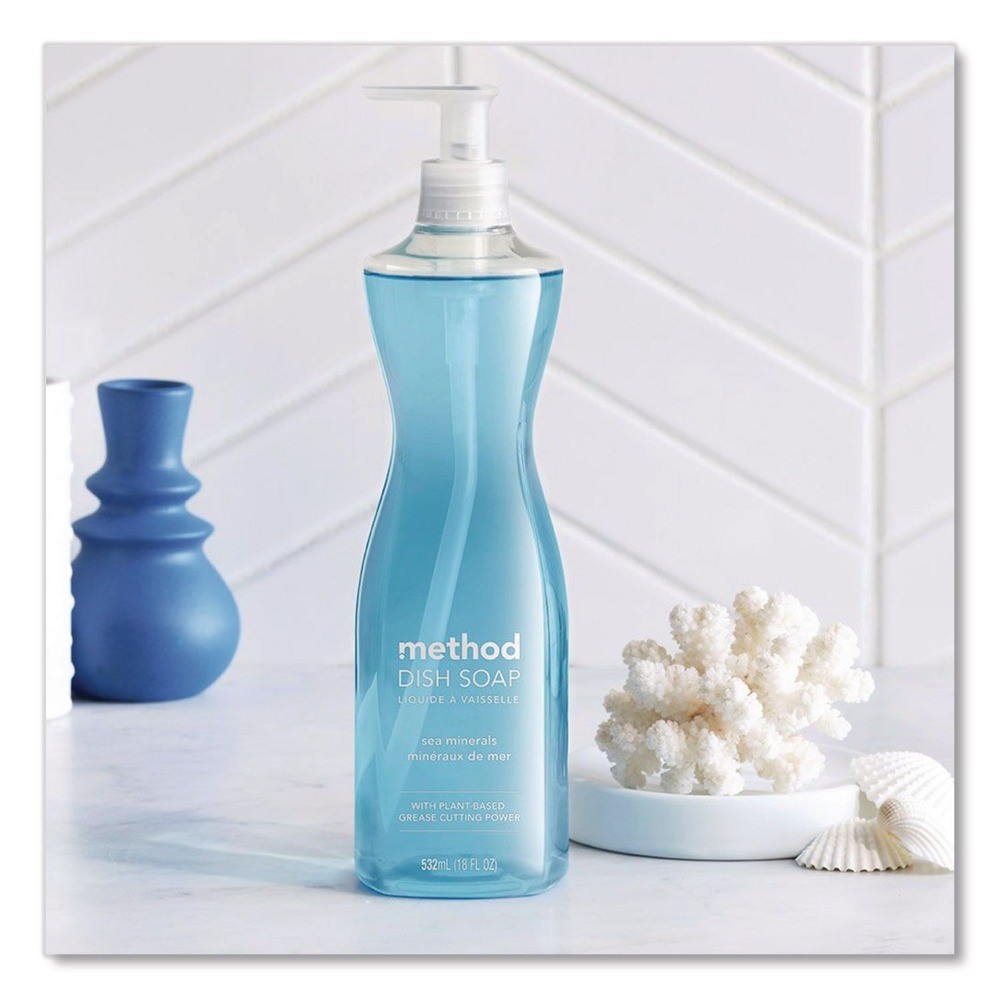 Method 318972 18 oz Dish Soap Pump – Sea Minerals Scent (6/Carton) New