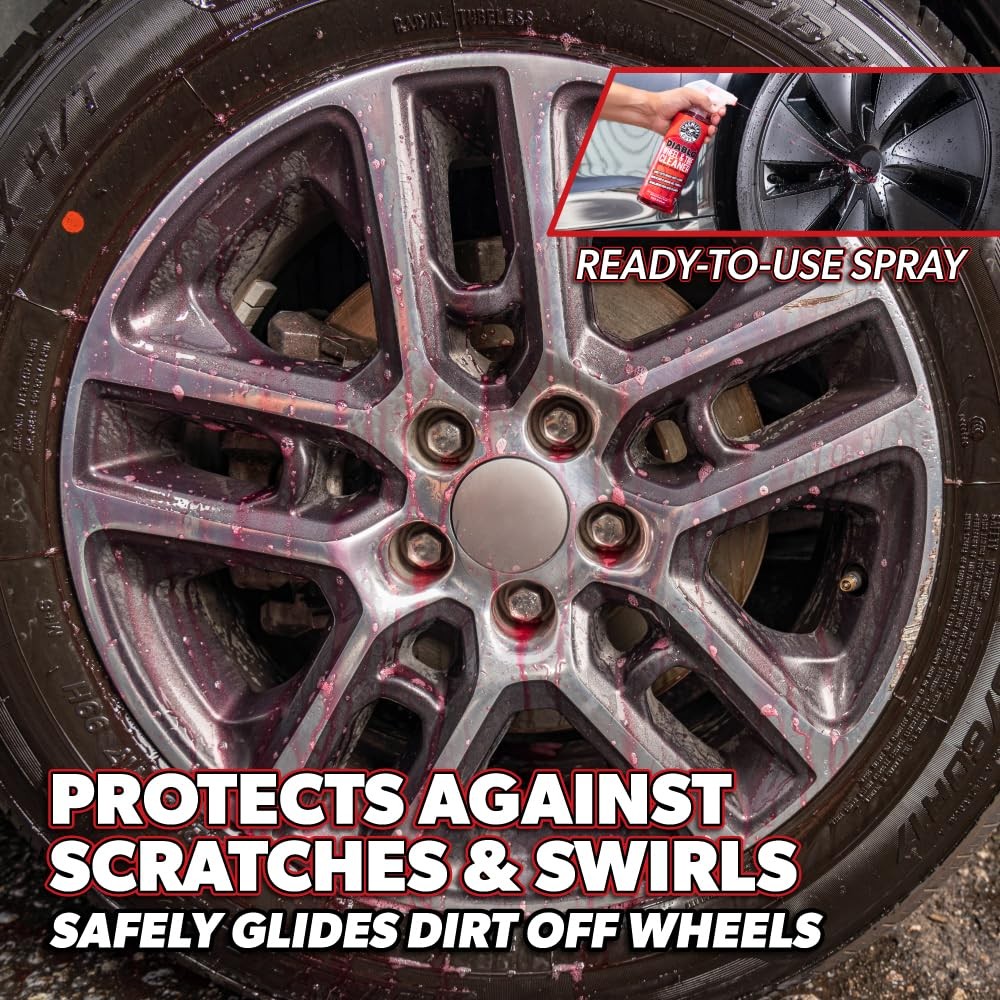 Foaming Wheel Cleaner Gel Safe All Finishes Cars Trucks SUVs Motorcycles 32oz