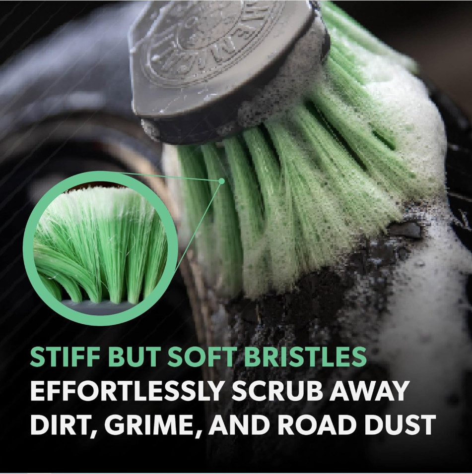 Chemical Guys Wheelie All Exterior Surface and Wheel Brush, Wheel Cleaner Brush