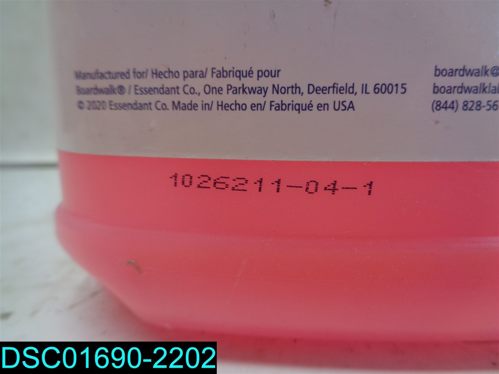 QTY=1 GAL Boardwalk All-Purpose Cleaner, Unscented BWK4724 749507000631