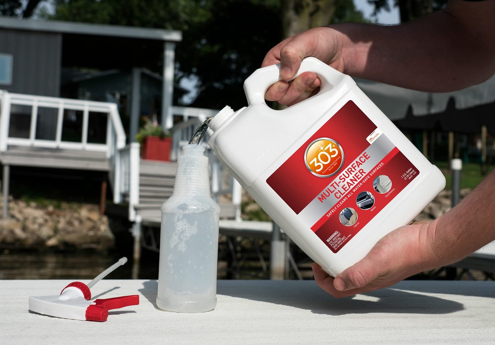 303 Multi-Surface Cleaner – Safely Cleans All Water Safe Surfaces, Including All