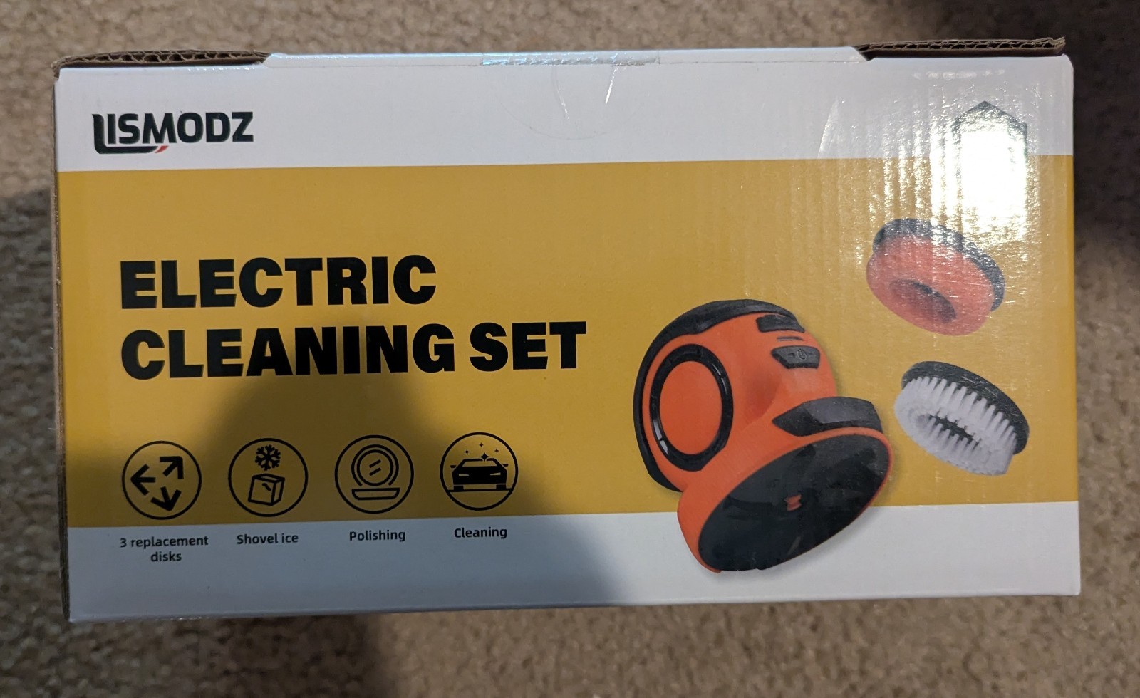 NEW 3-in-1 Electric Cordless Handheld Cleaning Set for Defrosting and Polishing