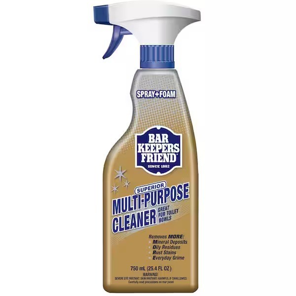 3 Pack Bar Keepers Friend 25.4 fl. oz. Spray & Foam Superior All-Purpose Cleaner
