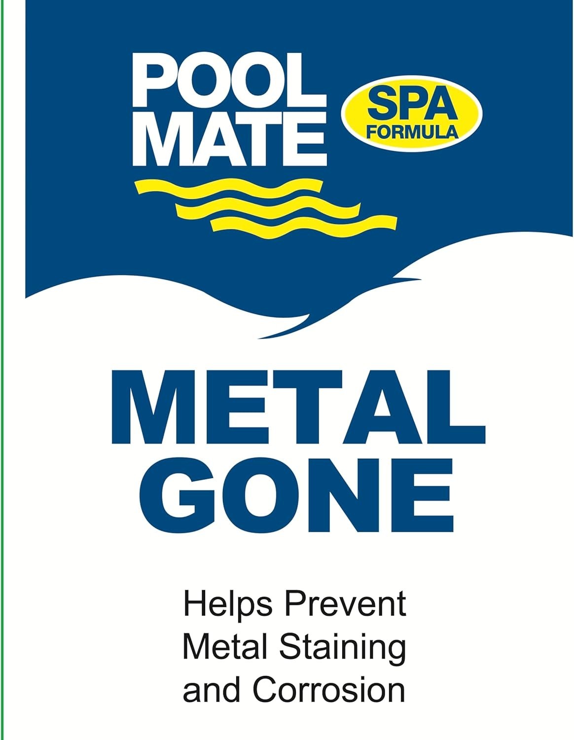 2-Pack Metal Gone – Easy Liquid Solution for Hot Tub Metal Stains and Corrosion
