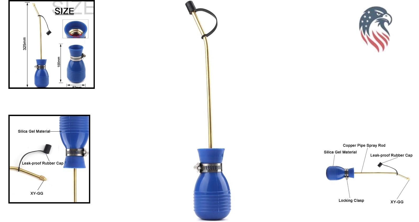 Diatomaceous Earth Bulb Applicator for Pest Control – Lightweight and Durable