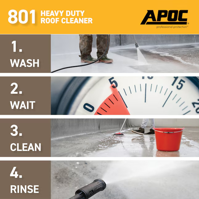 APOC 1-gallon Multi-surface Concentrated Outdoor Cleaner