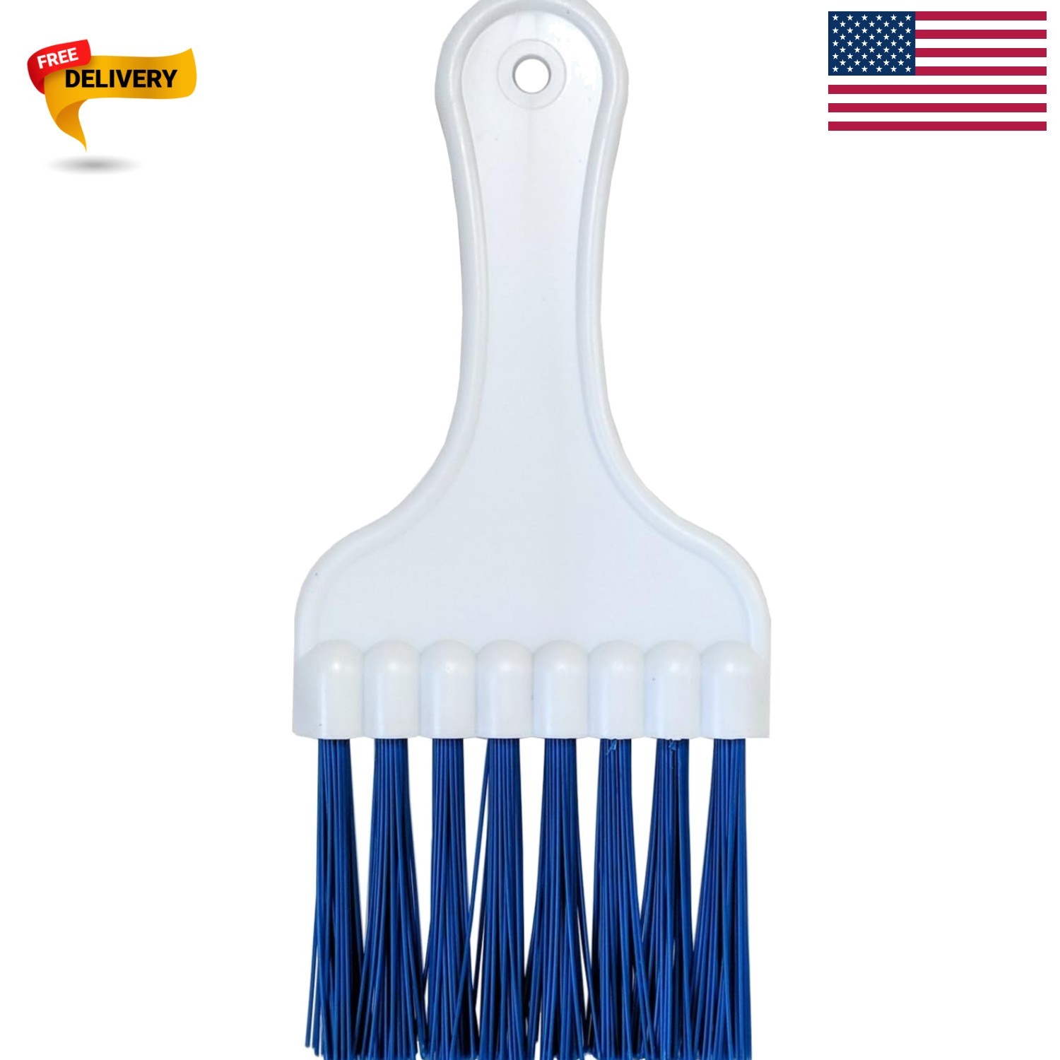 Long Bristle HVAC Coil Cleaning Brush – Efficient AC & Refrigerator Cleaner