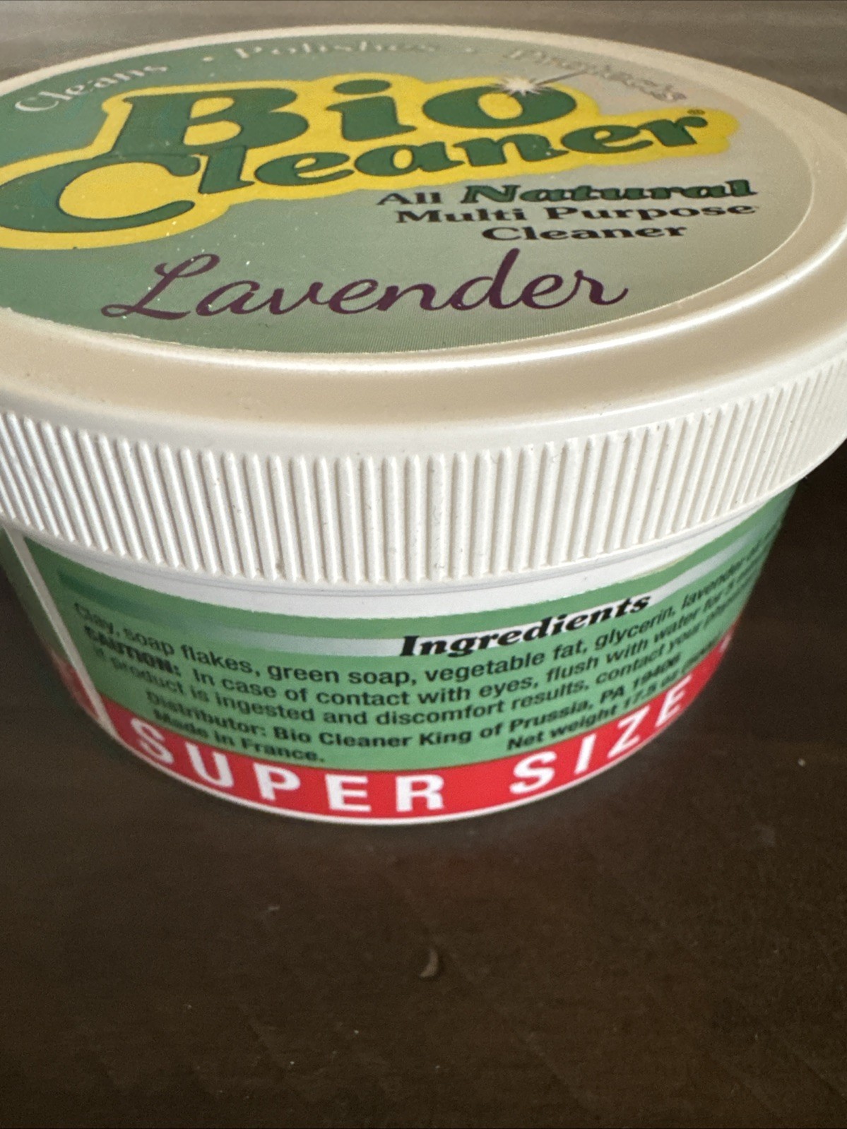 Lot of 2 Bio Cleaner Multi Purpose Lavender SUPER SIZE 17.5 OZ No Sponge